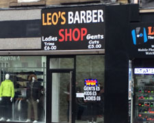 Leo's Barber Shop, Huddersfield