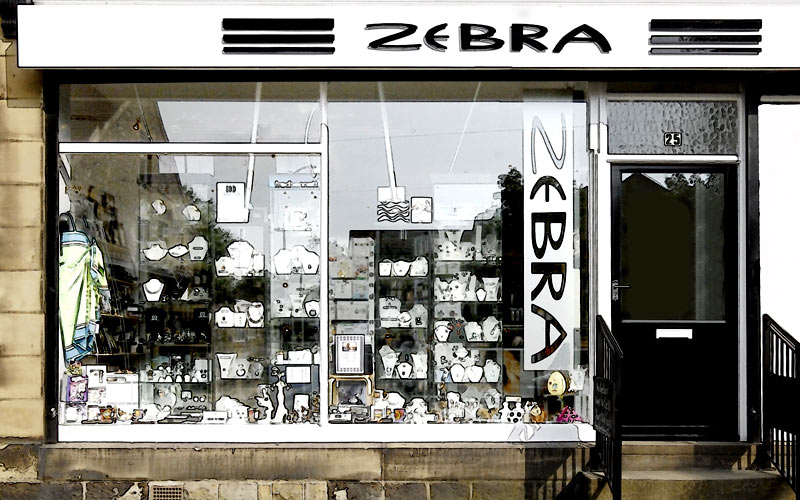 Zebra Jewellery and Gifts 25 Westgate Honley Danish Design Watches, Rings Gina Frost