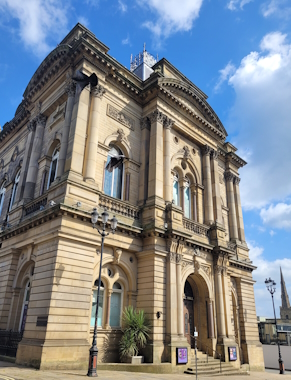 back of huddersfield town hall