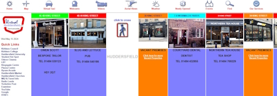 vacant shops orange