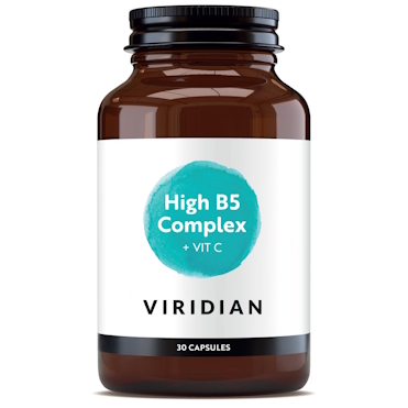 High B5 Complex Food Supplement by Viridian at Dodds Health Foods Huddersfield