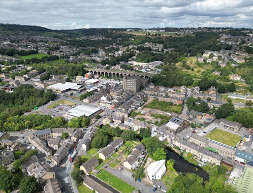 milnsbridge aerial high