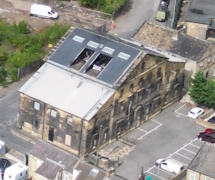 milnsbridge house aerial